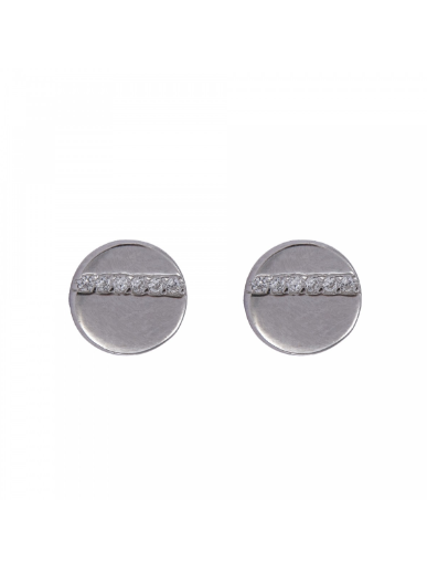 Pendientes Plata Mujer PPR 518 Circonitas