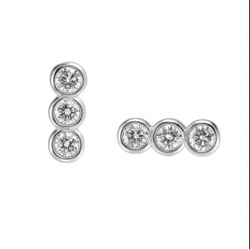 Pendientes Plata Mujer PPR 581 Circonitas