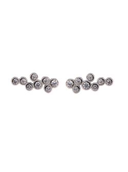 Pendientes Plata Mujer PPR 608 Circonitas