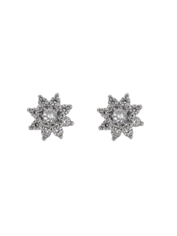 Pendientes Plata Mujer PPR 711 Sol Circonitas