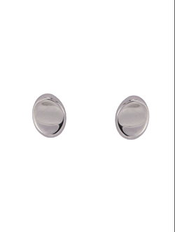 Pendientes Plata Mujer PPR 730 Óvalo En Brillo