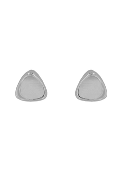 Pendientes Plata Mujer PPR 732 Triángulos En Brillo