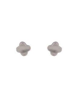 Pendientes Plata Mujer PPR 734/M Trébol 4 Hojas