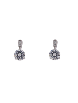 Pendientes Plata Mujer PPR 735 Circonitas