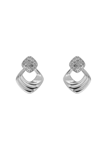 Pendientes Plata Mujer PPR 782 Circonitas