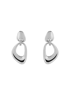 Pendientes Plata Mujer PSET197/1 Colgante En Brillo