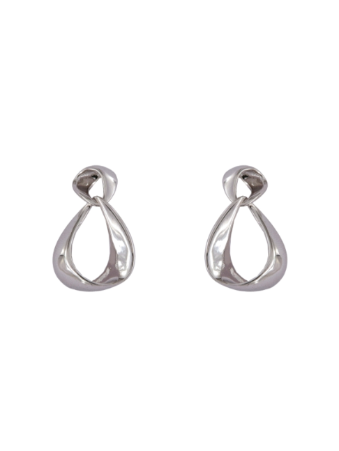 Pendientes Plata Mujer PSET202/1 Colgante En Brillo