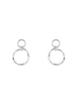Pendientes Plata Mujer PSET209/1 Circonitas Colgante En Brillo