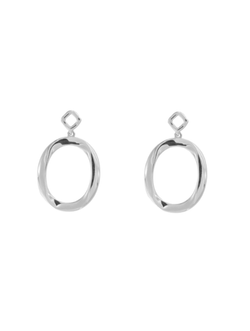 Pendientes Plata Mujer PSET212/1 Colgante En Brillo