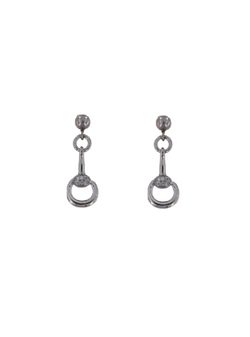 Pendientes Plata Mujer PSET46/1 Colgante Circonitas
