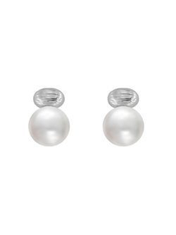 Pendientes Plata Mujer PSTP8 Perlas