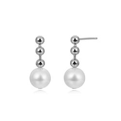 Pendientes Plata Perlas Cultivadas 20mm PEM0291RHPA