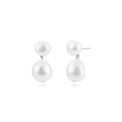 Pendientes Plata Perlas Cultivadas 25mm PEM0293RHPA