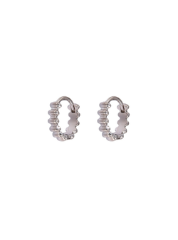 Pendientes Plata PPAC194 Aro En Brillo