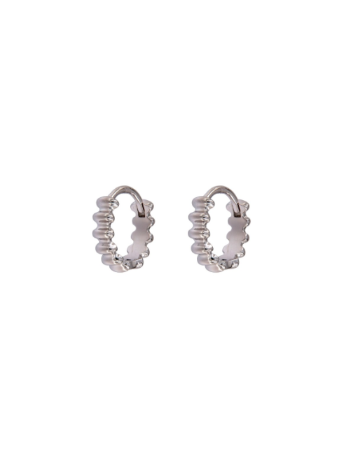 Pendientes Plata PPAC194 Aro En Brillo