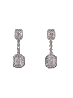 Pendientes Plata PPEN2252 Colgante Circonitas