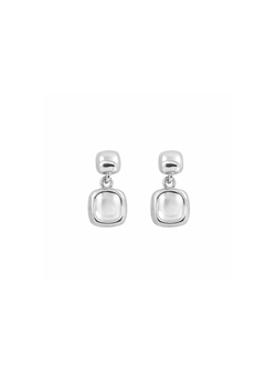 Pendientes Plata PPEN2287 Colgante Pulido En Brillo