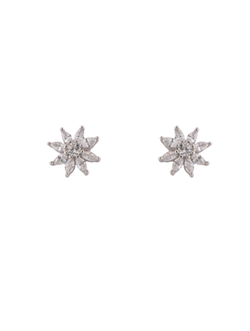 Pendientes Plata PPR 719 Estrella Circonitas