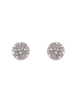 Pendientes Plata PPRP81 Círculo C. Circonitas