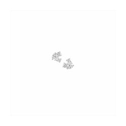 Pendientes Plata Rosa Sovrani 1cm J9533 Circonitas