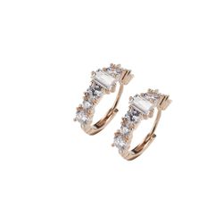 Arracades Plata Rosa Sovrani J8209 Cèrcols Amb Circonites