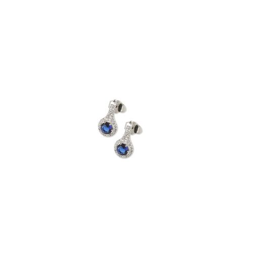 Arracades Plata Sovrani 1,5cm J8141 Circonites Safir Cúbic
