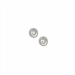 Pendientes Plata Sovrani 1,5cm J8416 Circonitas Perla