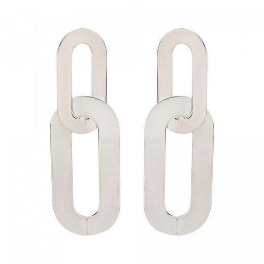 Boucles d'oreilles à maillons en argent Sovrani AVP007