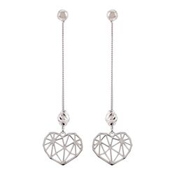Pendientes Plata Sovrani AVP197 Corazón