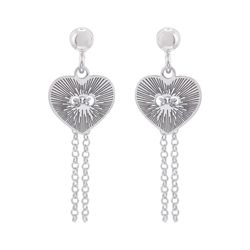 Pendientes Plata Sovrani AVP307 Corazones