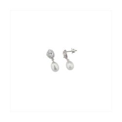 Pendientes Plata Sovrani J10994 Perlas C. Circonitas 2,50cm