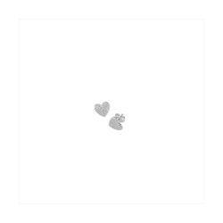 Pendientes Plata Sovrani J11643 Corazón C. Circonitas 1,00cm