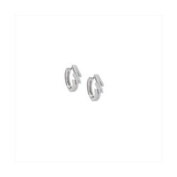 Pendientes Plata Sovrani J11667 Aro C. Circonitas 1,00cm