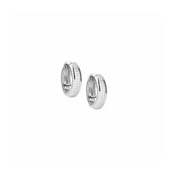 Pendientes Plata Sovrani J11754 Aro C. Circonitas 1,50cm