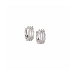 Pendientes Plata Sovrani J11756 Aro C. Circonitas 1,50cm