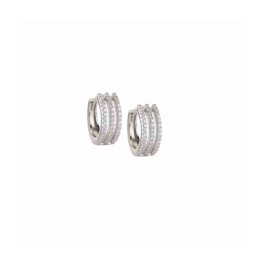 Pendientes Plata Sovrani J11756 Aro C. Circonitas 1,50cm