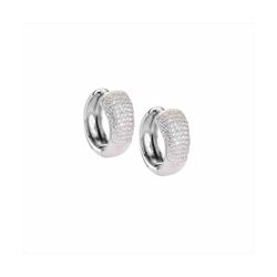 Pendientes Plata Sovrani J11758 Aro C. Circonitas 1,80cm