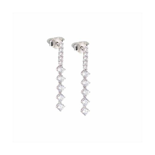 Pendientes Plata Sovrani J11763 Circonitas 3,50cm