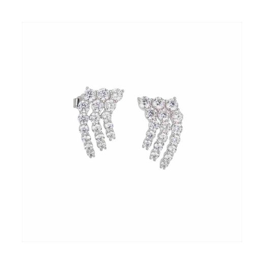 Pendientes Plata Sovrani J12007 Circonitas 2,50cm