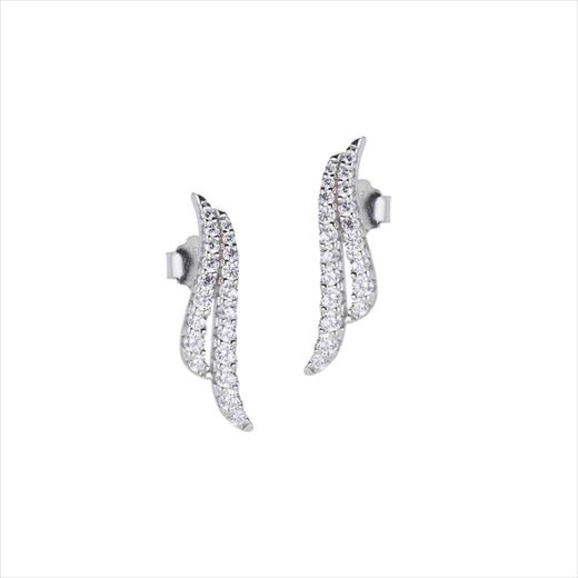 Pendientes Plata Sovrani J12703 Circonitas 2.50cm