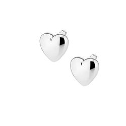 Pendientes Sovrani Bronce 1,5cm J10502 Corazón Latón Rodiado