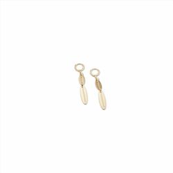 Pendientes Sovrani Bronce 5,5cm J9123 Chapado
