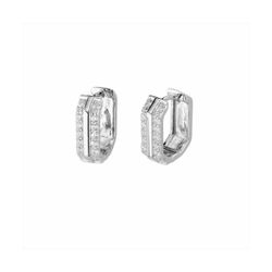 Pendientes Sovrani Plata 1,5cm J11053 Circonitas
