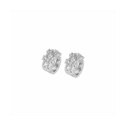 Pendientes Sovrani Plata 1,5cm J11069 Circonitas