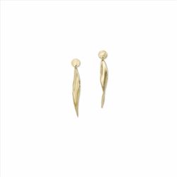 Pendientes Sovrani Plata Dorada 8,5cm J11323 Colgante