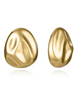 Pendientes Viceroy Acero Dorado 3,2cm Mujer 15160E01012 Abolladuras
