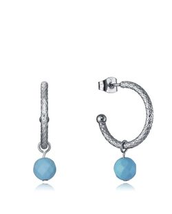 Pendientes Viceroy Mujer Acero Piedra Azul 75289E01010