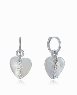 Viceroy Woman Earrings Mom Zirconia Heart 13055E000-90