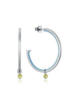 Pendientes Viceroy Mujer Plata 4074E000-13 Esmalte Azul