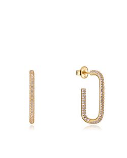 Pendientes Viceroy Mujer Plata Dorada 13077E100-30